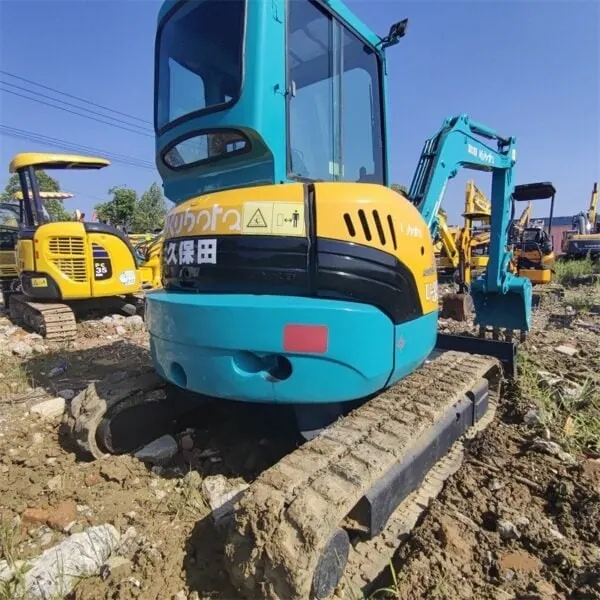 Used Kubota U35S Mini Crawler Excavator Origin Japan Track Excavator - Image 2