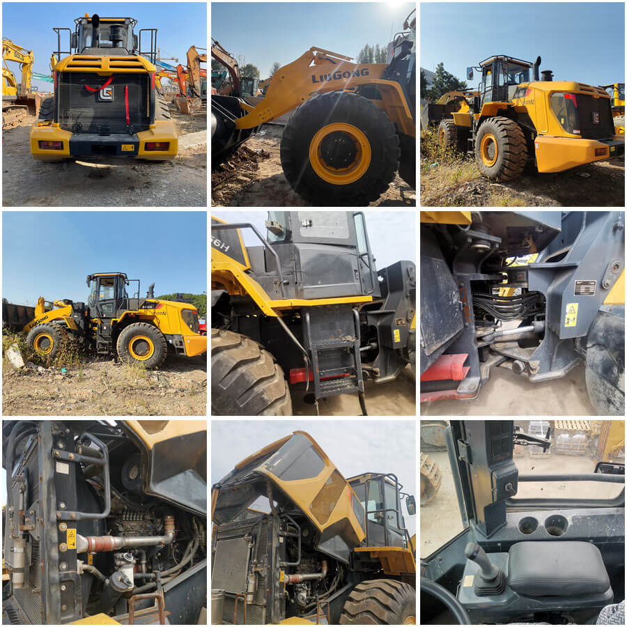 Used Liugong 862H CLG862H 2nd Hand Wheel Loaders For Sale 