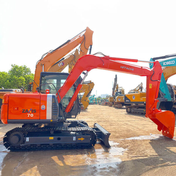 Used Hitachi ZX70 For Sale Second Hand Excavator With Cheap Price