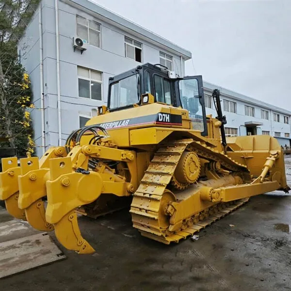 CAT D7H Dozer For Sale Used Bulldozer Caterpillar D7 D7R Cheap Price - Image 3