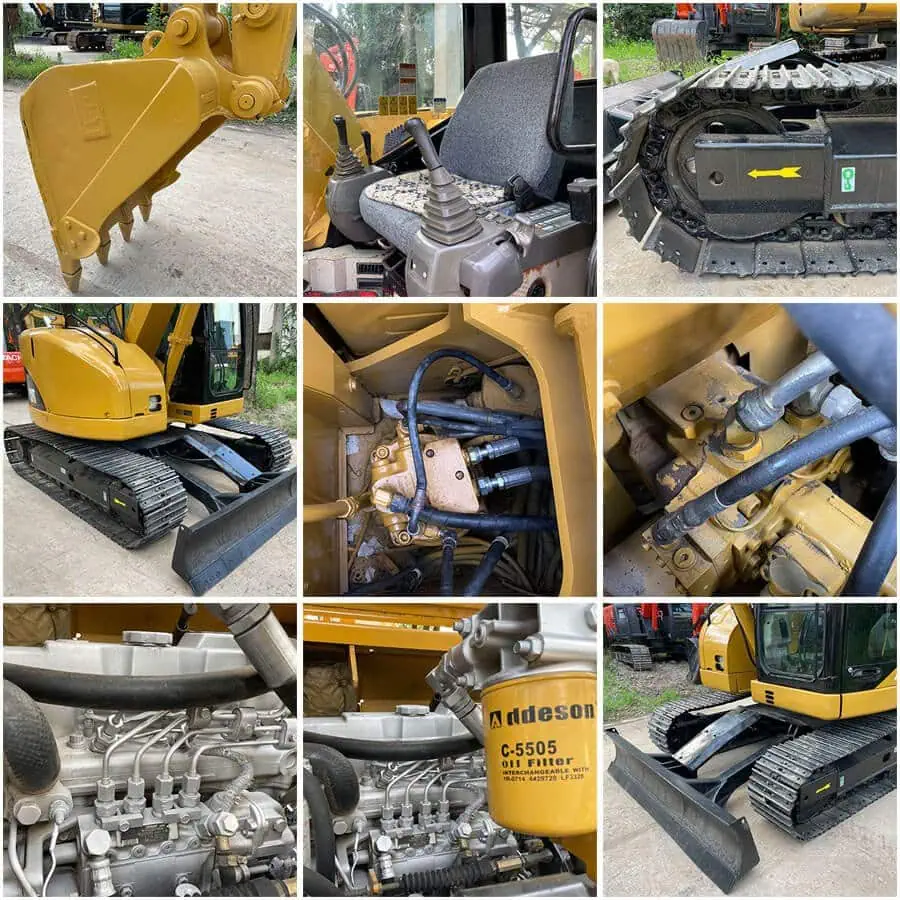 Used CAT 308C for sale Caterpillar 308 2nd Hand Small Excavator 308e 308e2