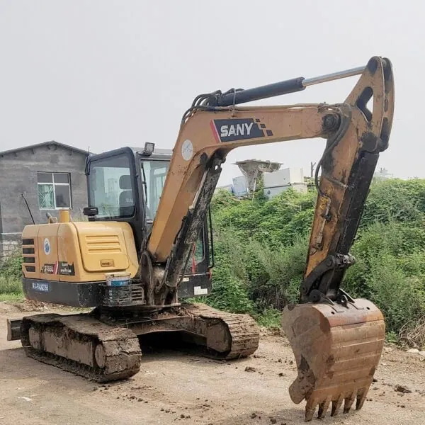 Used Sany SY55C Excavator Second Hand Mini Digger For Sale - Image 2