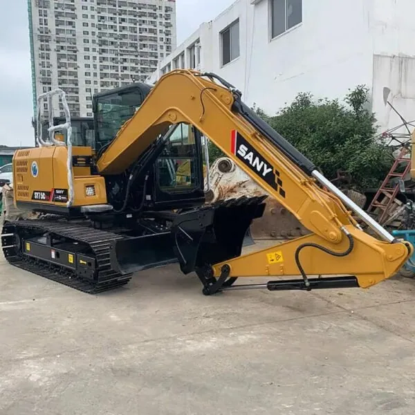 Used Sany SY75C Excavator For Sale Second Hand Mini Digger - Image 2
