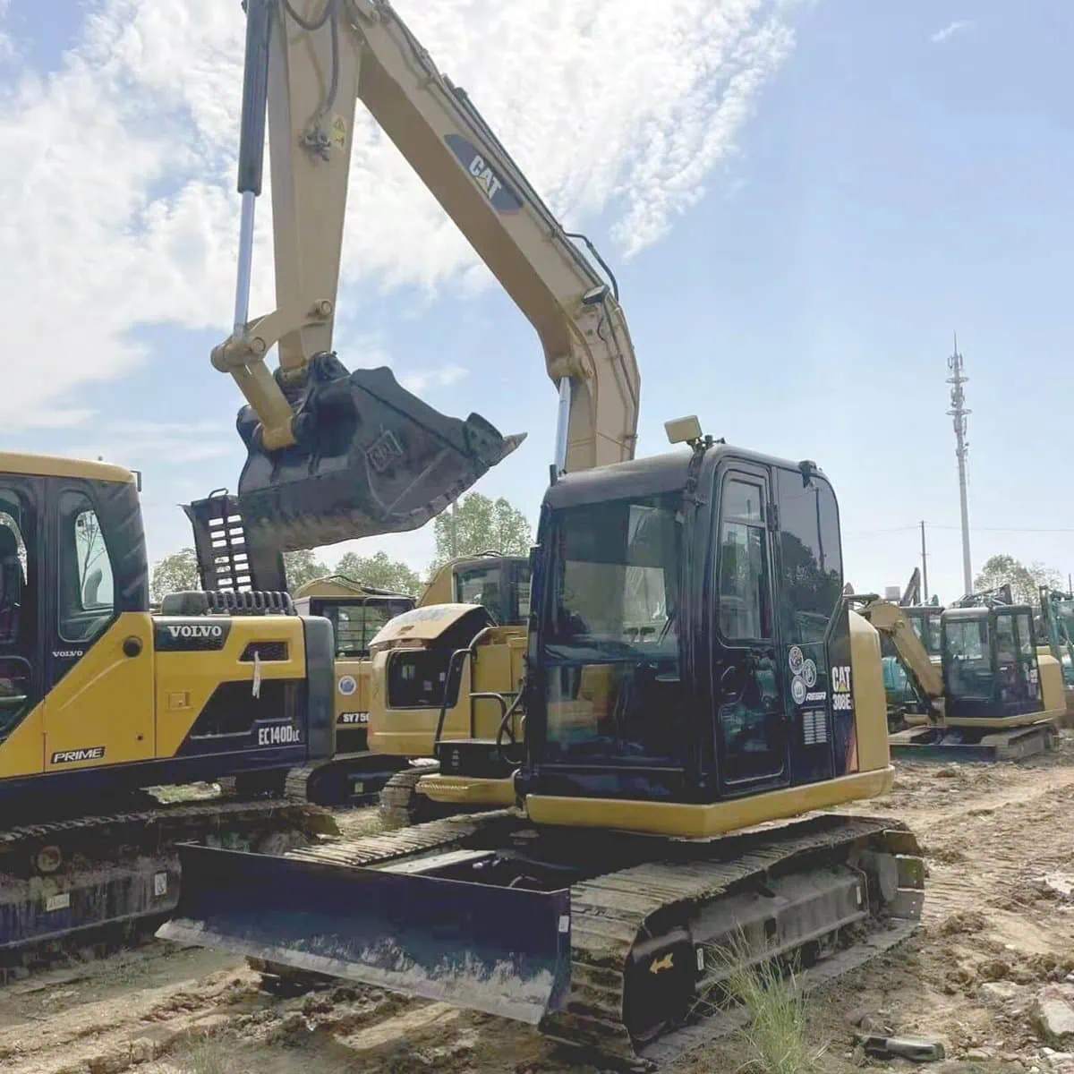 Used CAT 308E2 For Sale Second-hand Small Excavator Caterpillar 308E