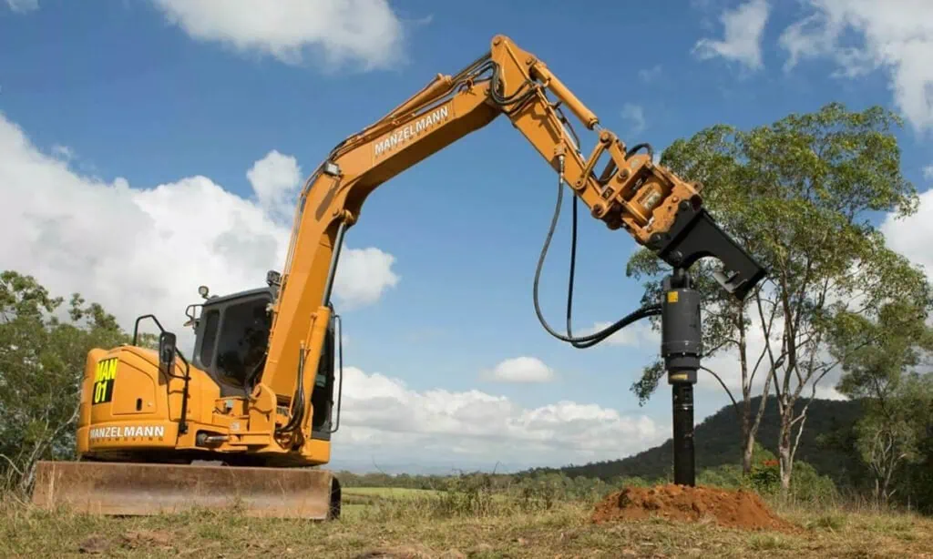 excavator auger 1 1