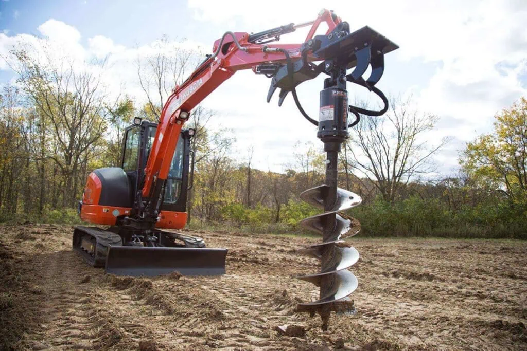 excavator auger 3