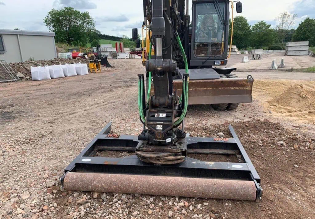 Excavator Land Leveler