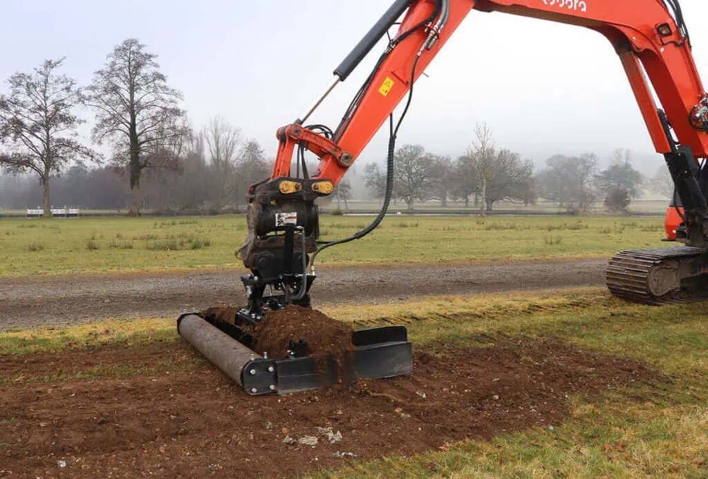 excavator land leveler 2