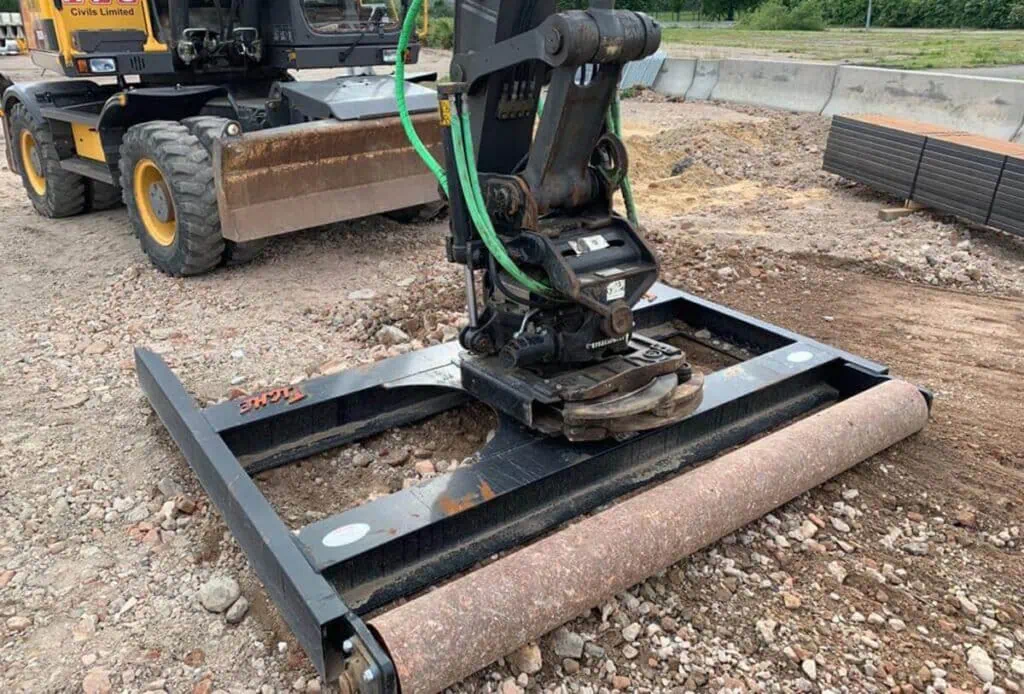 excavator land leveler 3