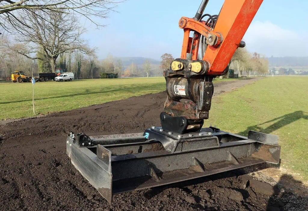 excavator land leveler 5