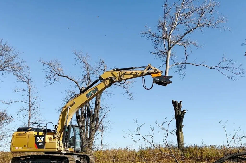 excavator shear 7