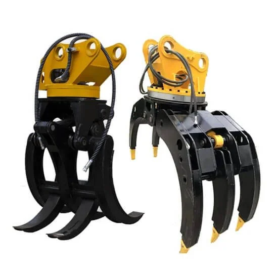 excavator accessories grapple