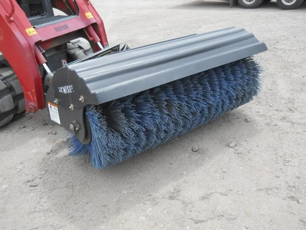 excavator broom 5