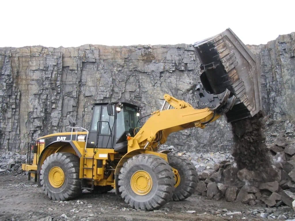 wheel loader rock bucket 2