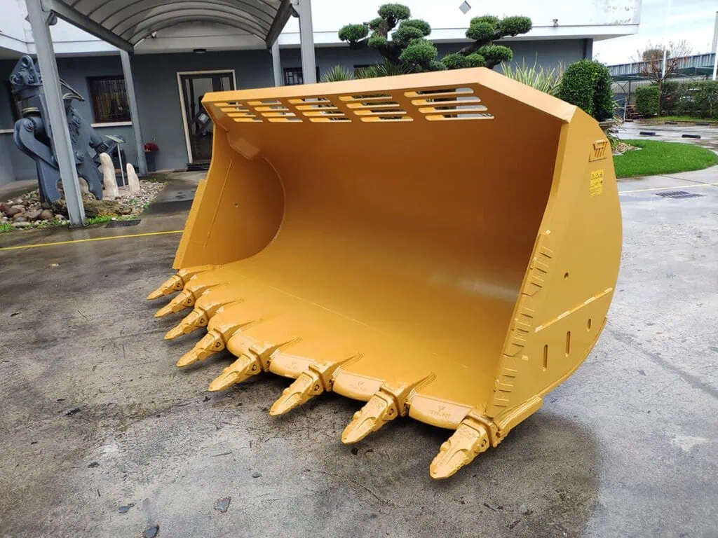 wheel loader rock bucket 3