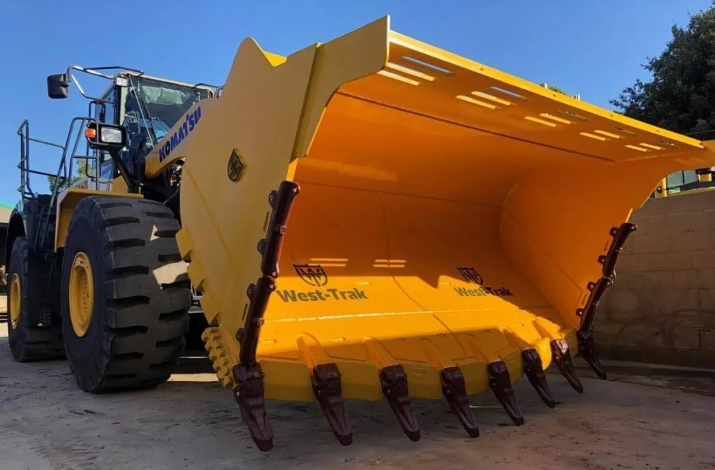 wheel loader rock bucket 6