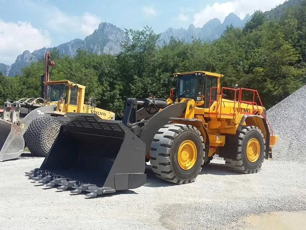 wheel loader rock bucket 7