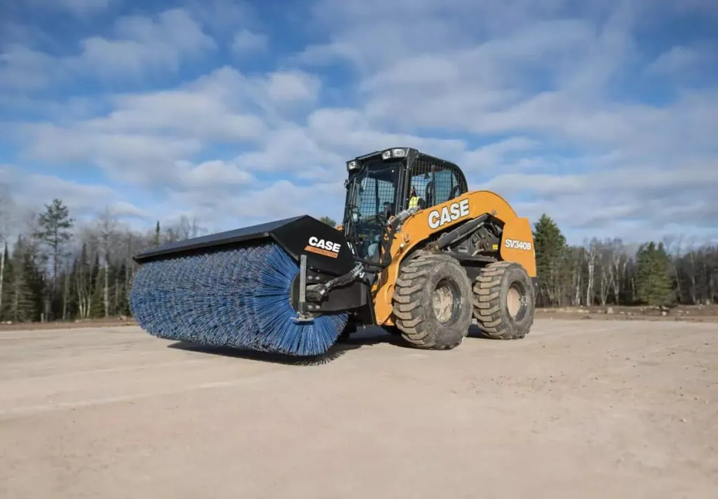 wheel loader sweeper 3