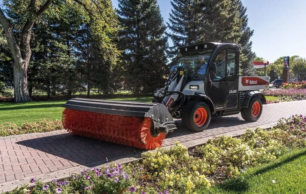 wheel loader sweeper 9