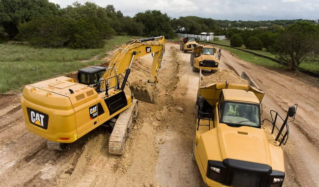 352 excavator