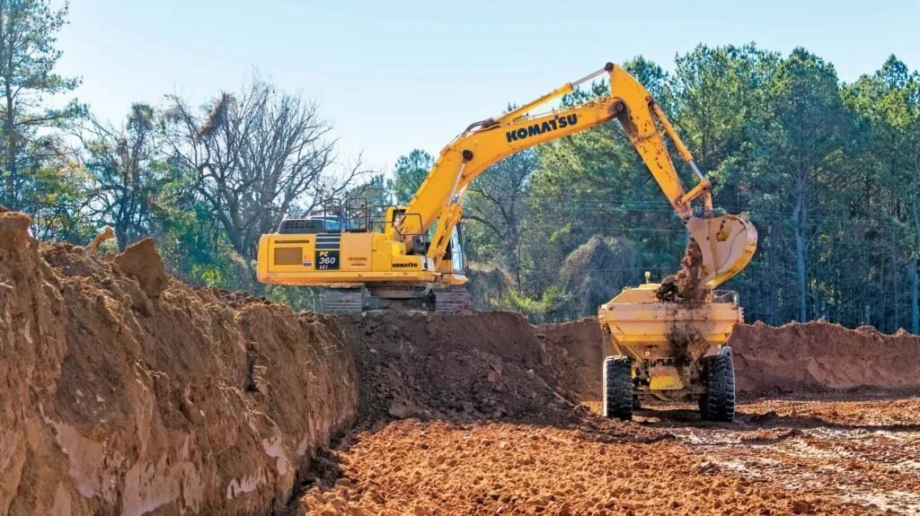 bench excavation 2