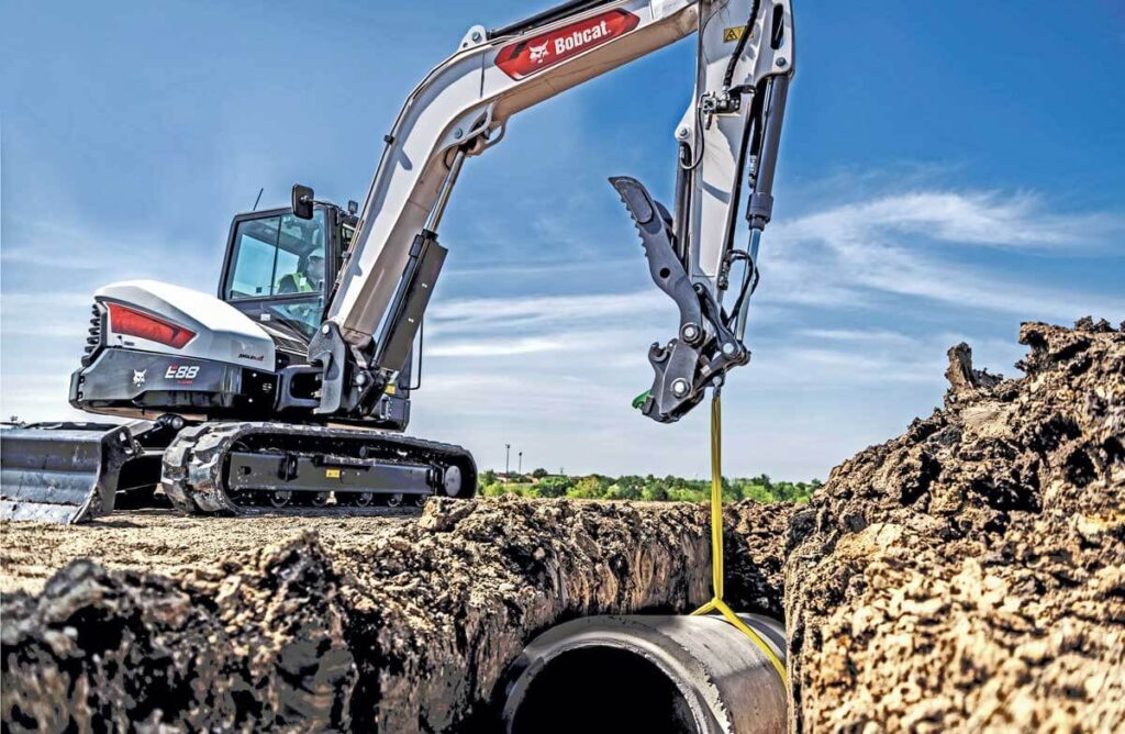 bobcat e88 lifting