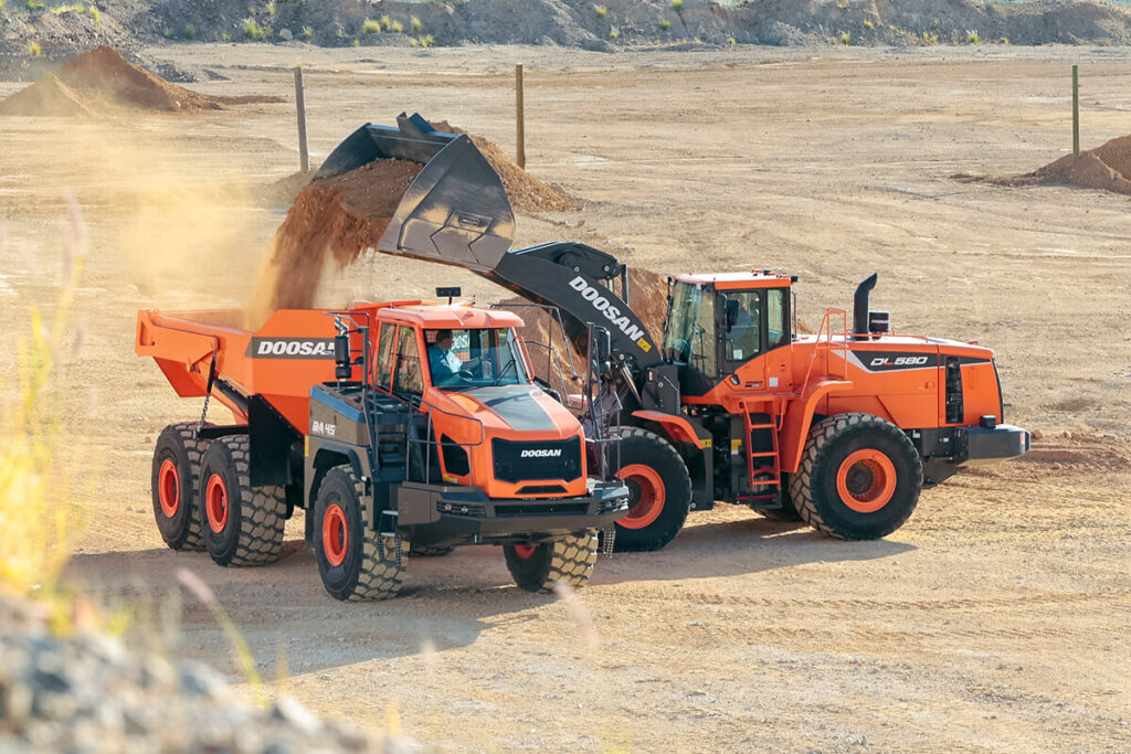 doosan loader