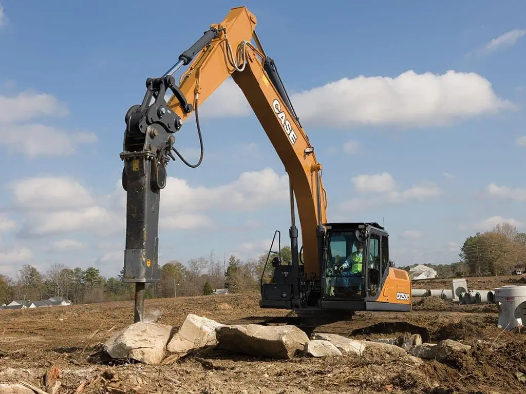 excavator 10