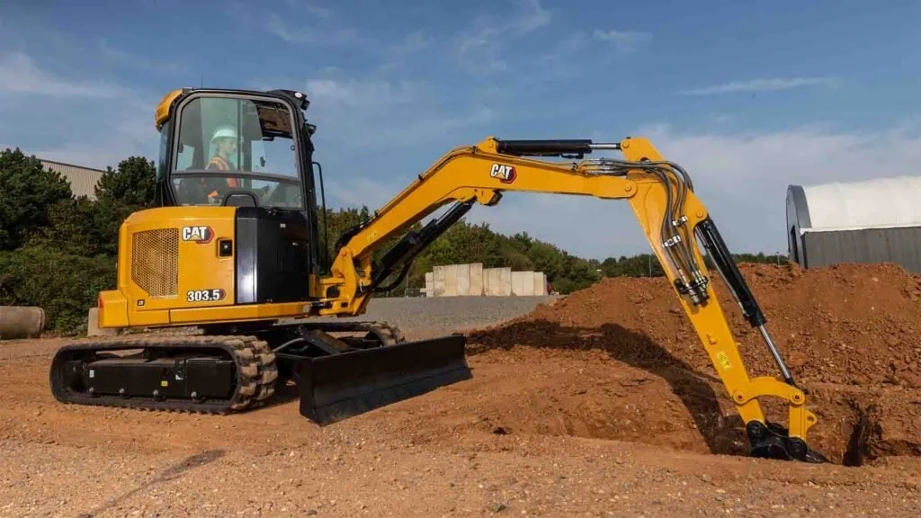 mini excavator lifting capacity 2