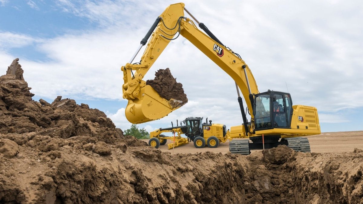 caterpillar excavator models list