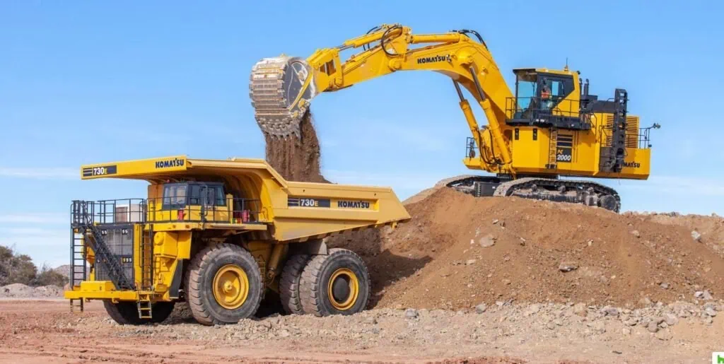 excavator noise levels 8