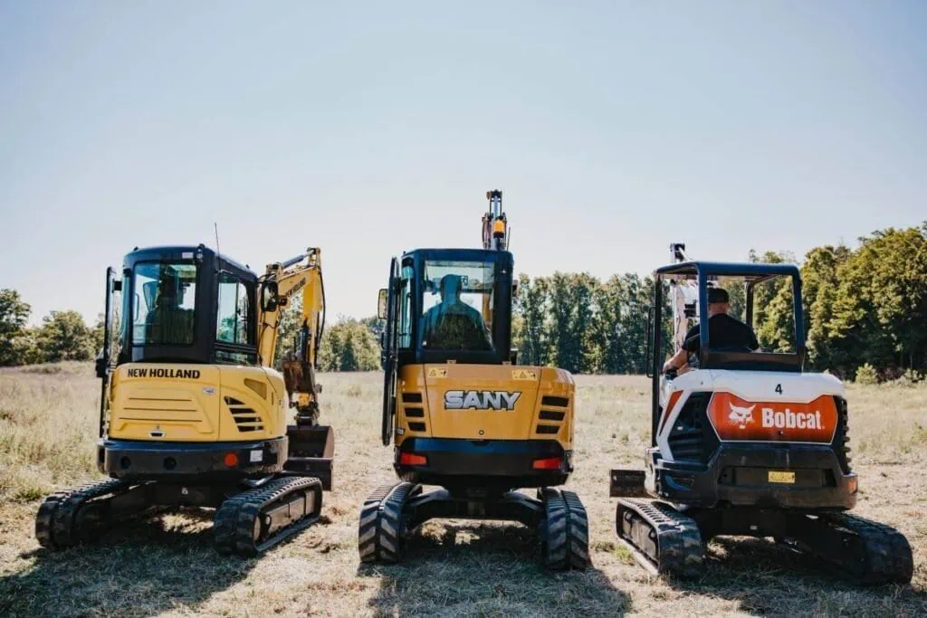 Mini Excavator Comparison