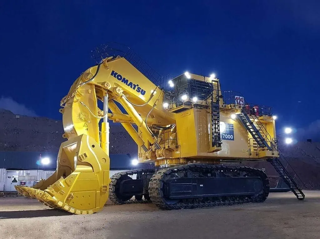 crawler excavators pc7000 11 komatsu