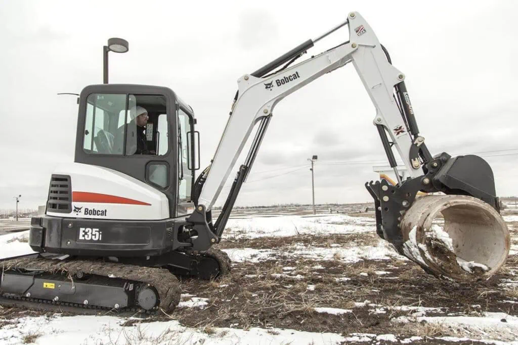 bobcat excavator size 3