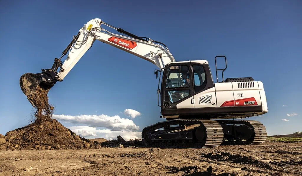 excavator digging depth 5