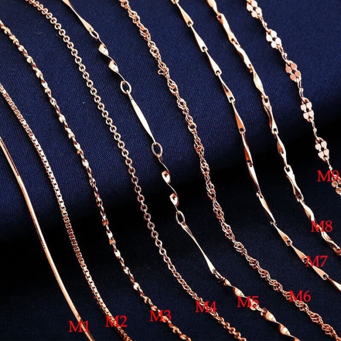Goldkette 45cm