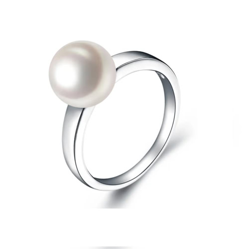 925 Silber Ring aus Perlen