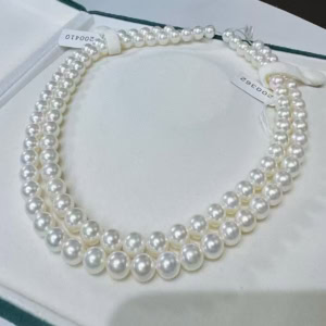 8.0-8.5mm AAAA Akoya Perlen kette