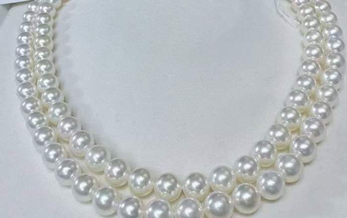 8.0-8.5mm AAAA Akoya Perlen kette