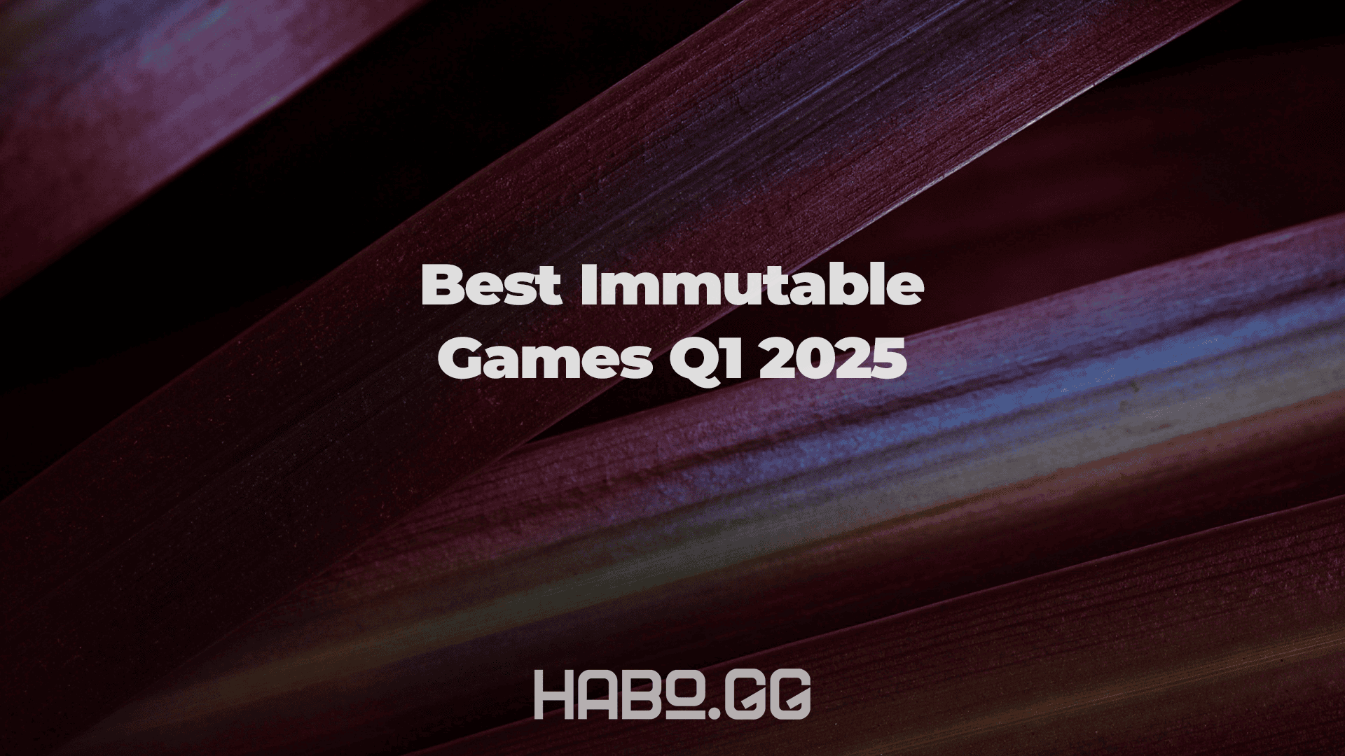 best immutable games 2025