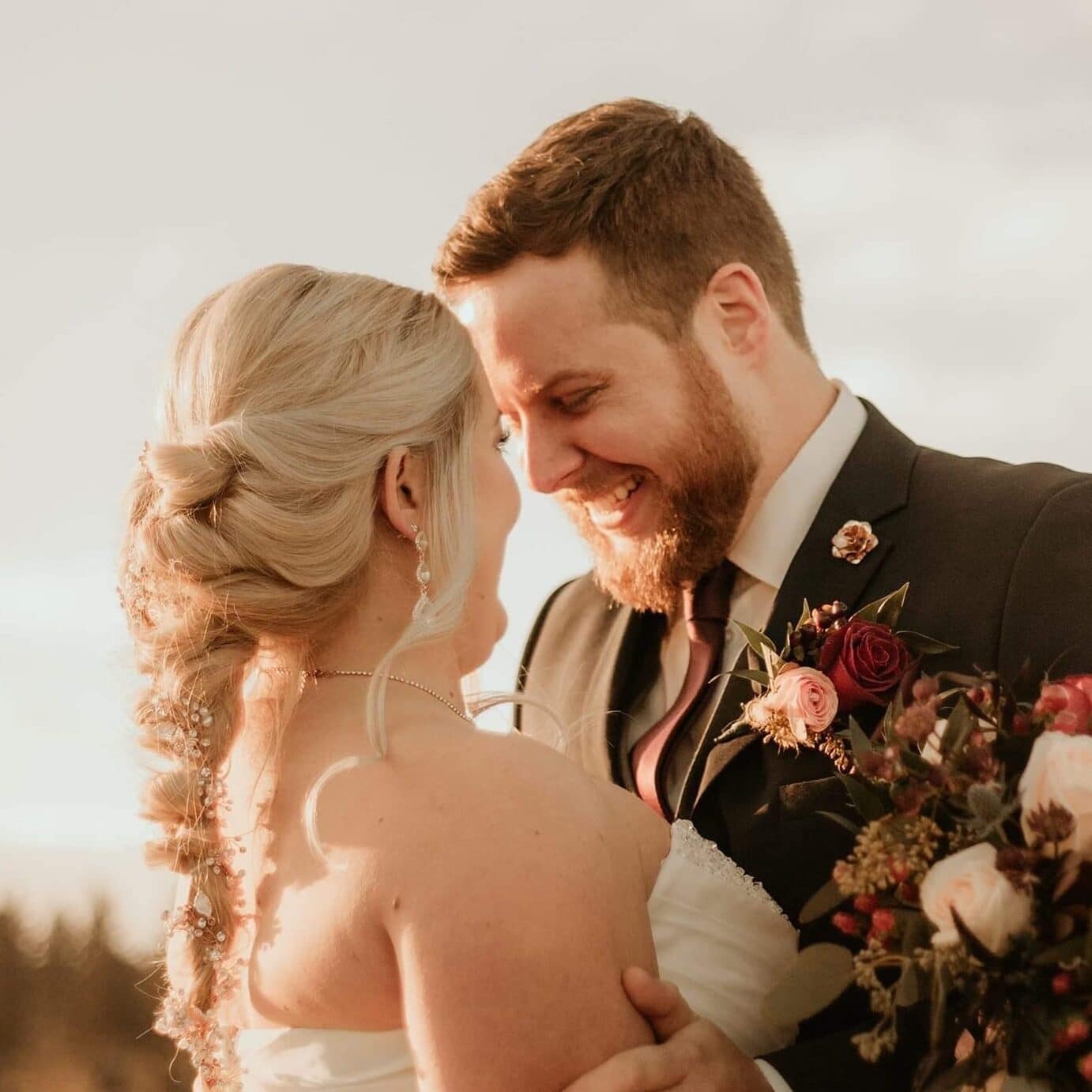 bride and groom