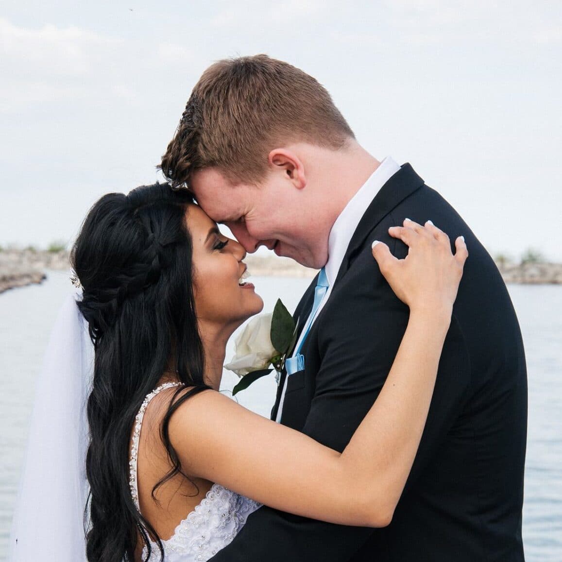 bride and groom