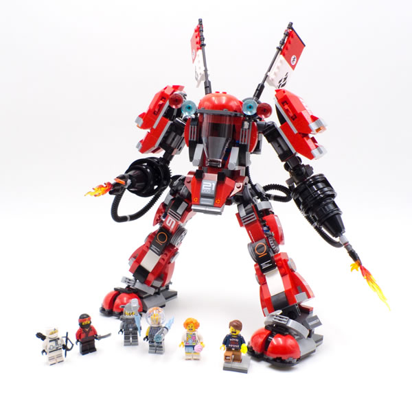 Vite testé : The LEGO Ninjago Movie 70615 Fire Mech - HOTH BRICKS