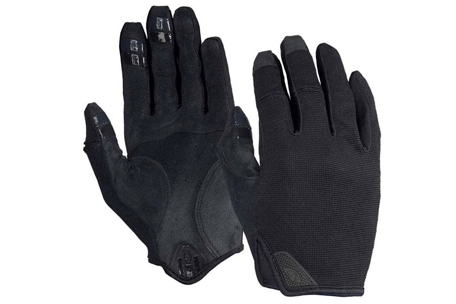 Lange Handschoenen – Zwart lange-wielerhandschoenen