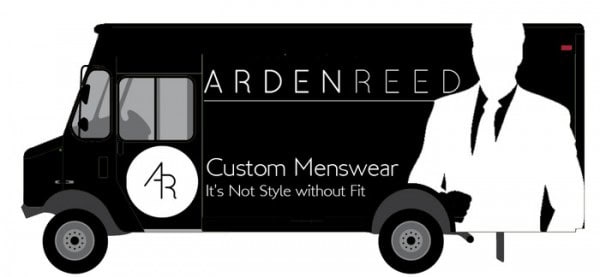 Arden Reed mobile tailoring. Photo by Arden Reed.