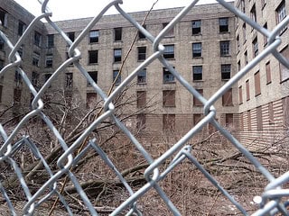 Rosenwald Courts, east side of the building, S. Michigan Avenue between 46th and 47th Street
