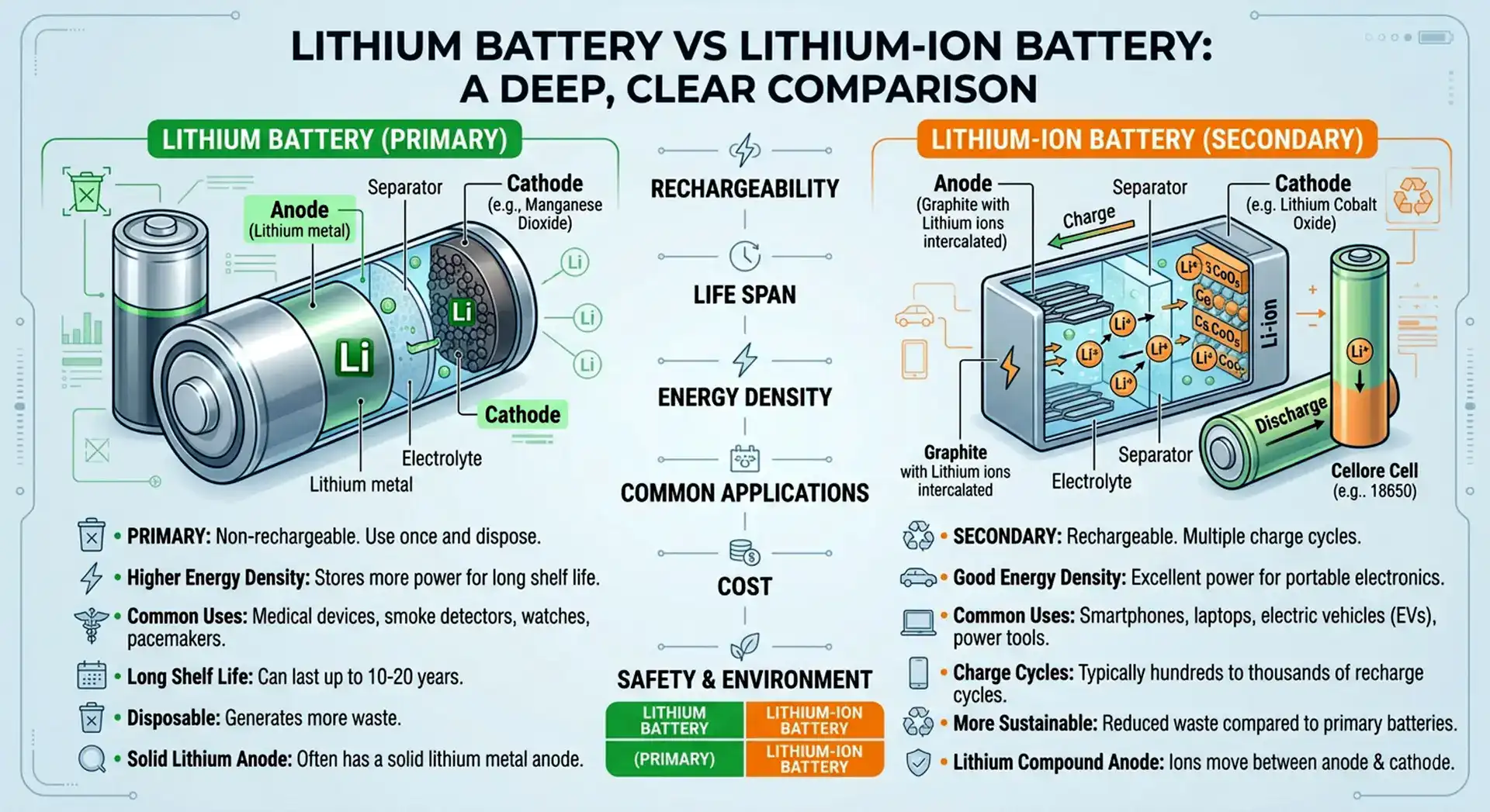Lithium Battery vs Lithium-Ion.Which is Best for EVs in 2026?