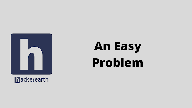 HackerEarth Dorsplen problem solution