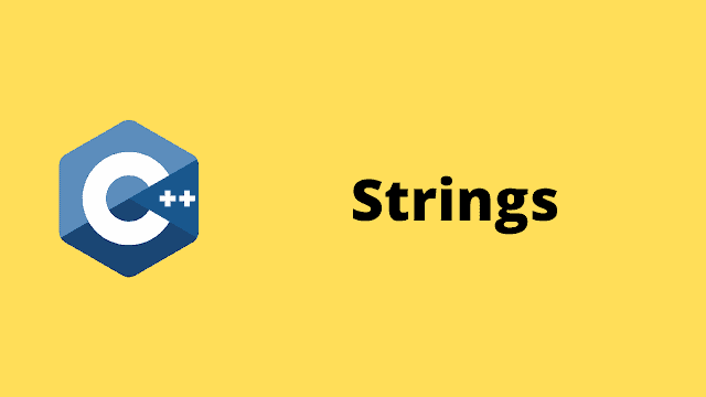 HackerRank Strings solution in c++ programming