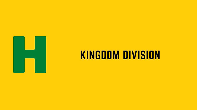 HackerRank Kingdom Division problem solution